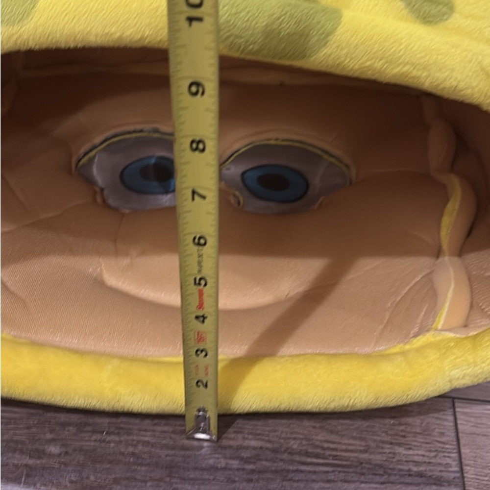 Oversized Plush SpongeBob SquarePants Halloween Costume Head - Picture 8 of 8